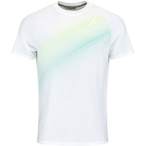 HEAD - T-Shirt Performance Blanc Printed