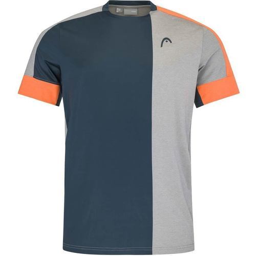HEAD - T-Shirt Padel Tech Gris / Orange