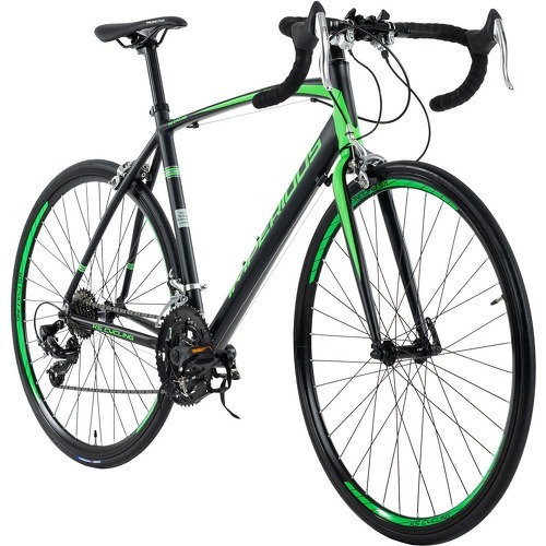 KS Cycling - Vélo de course 28'' Imperious noir-vert TC 59 cm