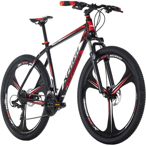 KS Cycling - Vtt Semi-Rigide 29" Xplicit Noir-Rouge Tc 48 Cm