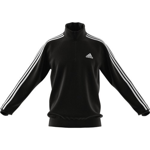 adidas Sportswear - Sweat-shirt molleton zip 1/4 3 bandes Essentials