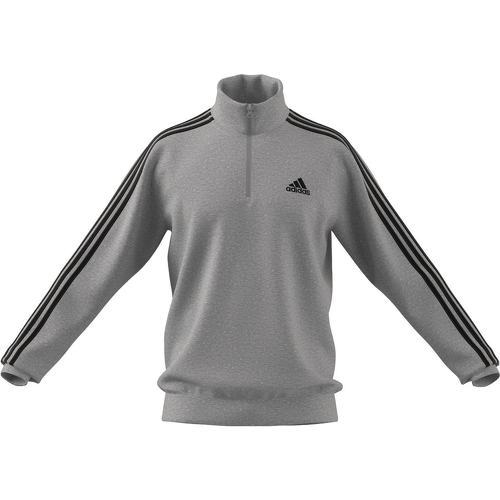 Felpa Essentials Fleece 3-Stripes 1/4-Zip