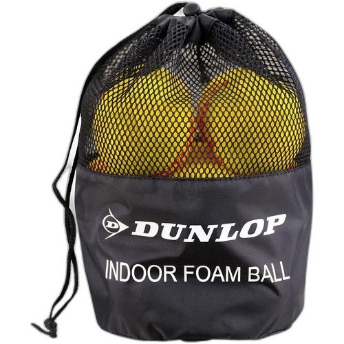 DUNLOP - Lot de 12 balles de tennis Indoor Foam
