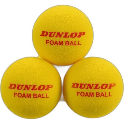 DUNLOP - Lotto Da 12 Palline Indoor Foam