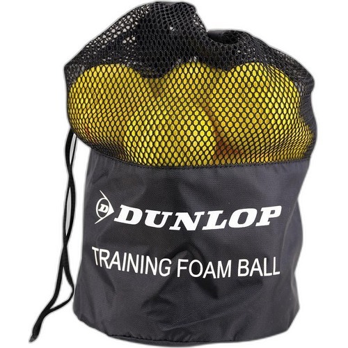 DUNLOP - Lot de 12 balles de tennis Training Foam