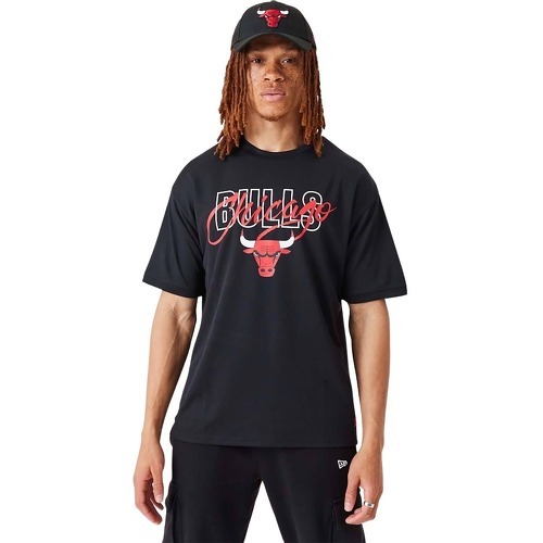 NEW ERA - T Shirt Oversize Chicago Bulls Nba Script
