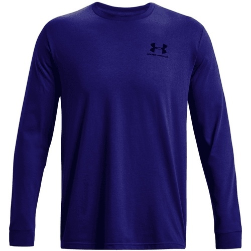 UNDER ARMOUR - T-shirt à manches longues Sportstyle Left Chest violet