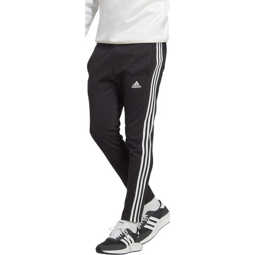 adidas Sportswear - Pantalon Essentials Single Jersey Tapered Open Hem 3-Stripes