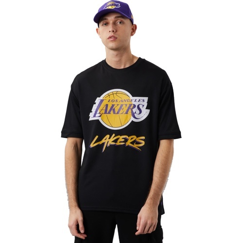 NEW ERA - Nba Los Angeles Lakers Script Mesh Tee