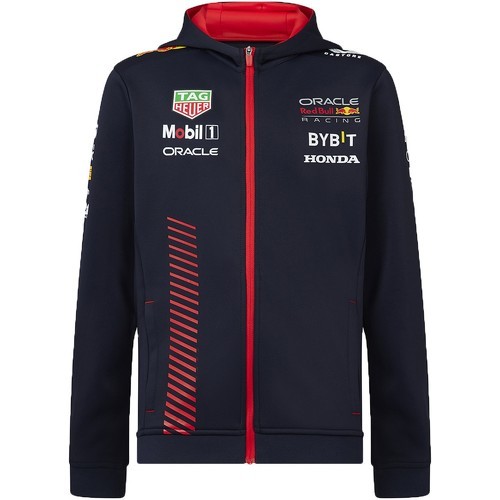 Sweat À Capuche Zip Bull Racing F1 Team Formula Officiel Formule 1