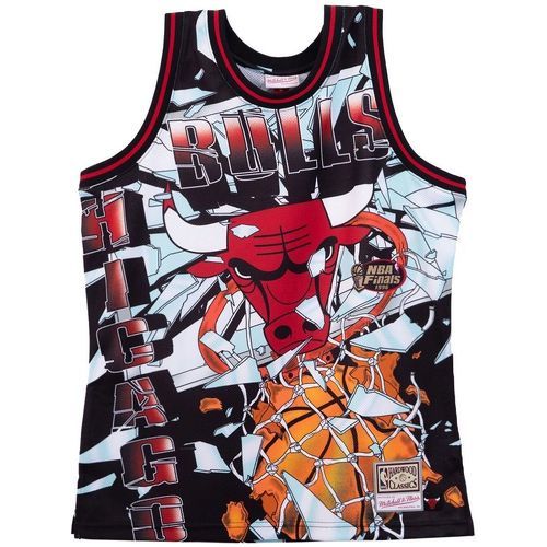 M&N Big Face 6.0 Fashion Tank Top Chicago Bulls