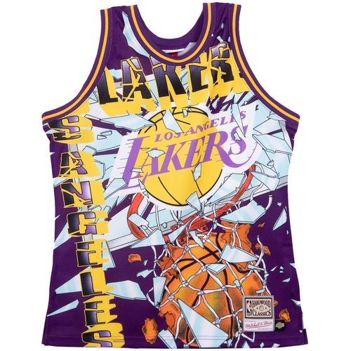 M&N Big Face 6.0 Fashion Tank Top Los Angeles Lakers