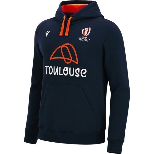 MACRON - Sweat a Capuche Toulouse Rugby World Cup 2023 Officiel
