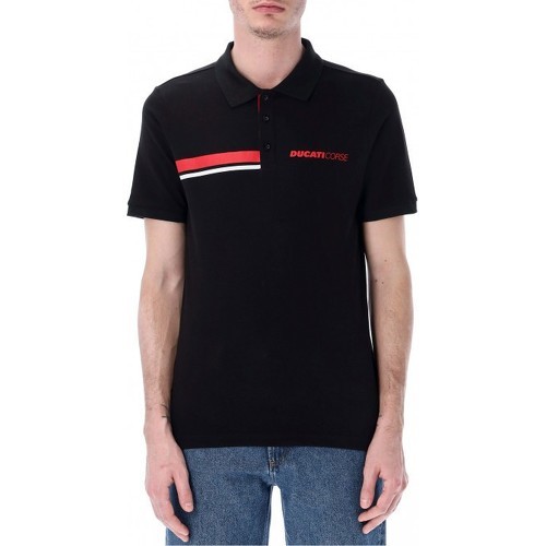 DUCATI CORSE - Polo Stripes Officiel Motogp