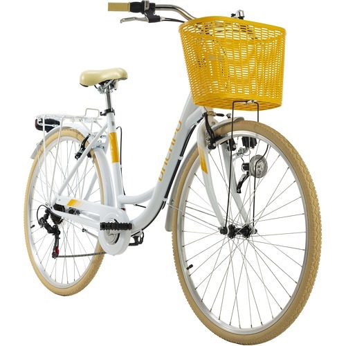 Cantaloupe avec panier (cadre 48cm - roue 28 pouces) - Vélo de ville