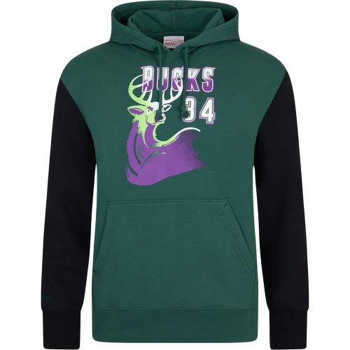 M&N Fleece Nba Hoody Milwaukee Bucks Ray Allen