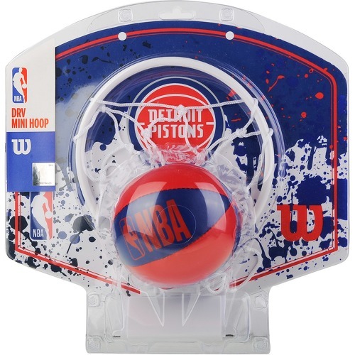 WILSON - Mini Panier Basket Nba Detroit Pistons Team - Panier sur pied de basketball