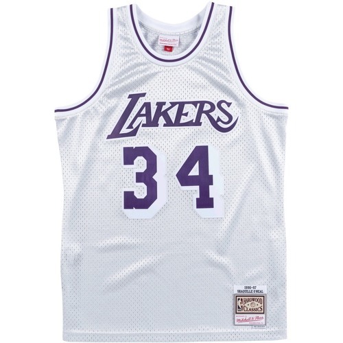 Mitchell & Ness - Maillot Los Angeles Lakers platinum Shaquille O'Neal