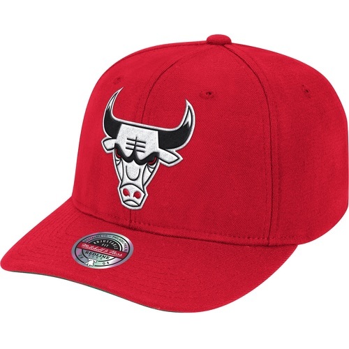 Mitchell & Ness - Casquette NBA Chicago Bulls Team Ground Stretch Snapback Rouge