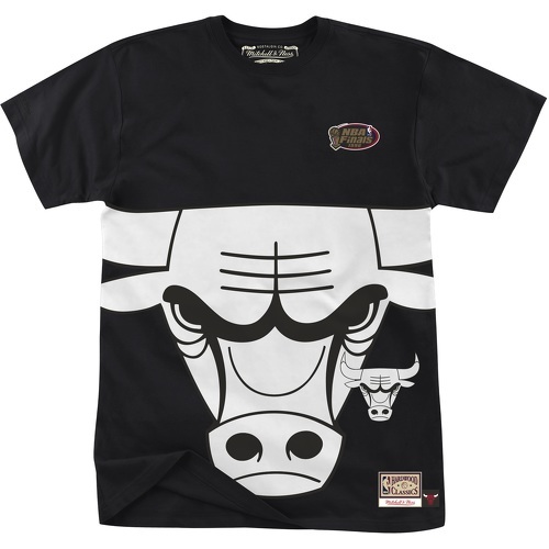 Mitchell & Ness - BIG FACE Shirt - NBA Chicago Bulls noir