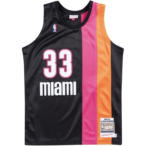 Mitchell & Ness - Maillot Miami Heat Alonzo Mourning 2005/06