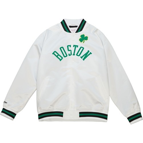 Veste de survêtement satin Boston Celtics