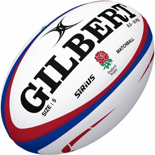 GILBERT - Ballon de Rugby Officiel Match Sirius Equipe Angleterre