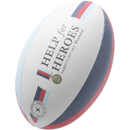 GILBERT - Help The Heroes Supporter T5 - Ballon de rugby