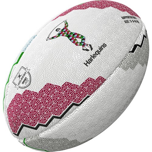 GILBERT - Ballon de Rugby Supporter Harlequins