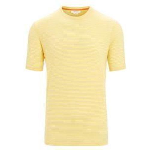 ICEBREAKER - T-shirt merino linen raye