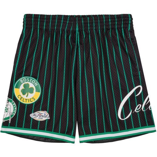 M&N Boston Celtics City Collection Ball Shorts