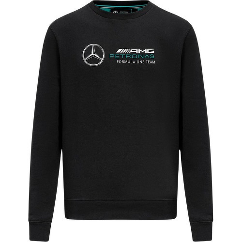 MERCEDES AMG PETRONAS MOTORSPORT - Sweatshirt Crew Logo Officiel Formule 1