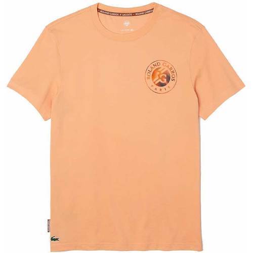 LACOSTE - T-Shirt Sport Roland Garros Orange