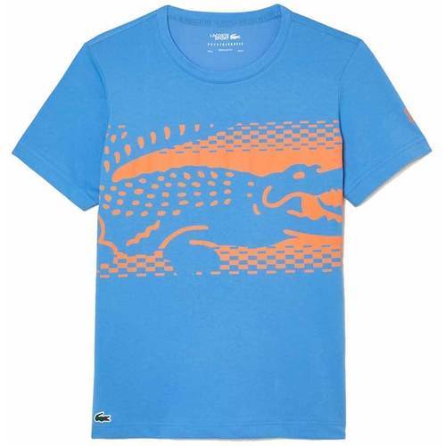 LACOSTE - T-Shirt Tennis x Novak Djokovic Bleu