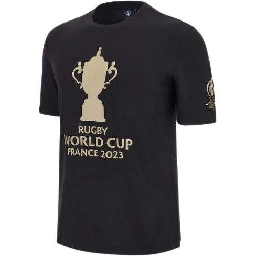 MACRON - T-shirt Coupe du Monde Rugby France 2023 Noir