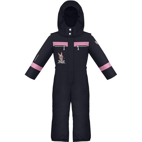 POIVRE BLANC - Overall 2101 Oxford-blue-sweetpink Fille