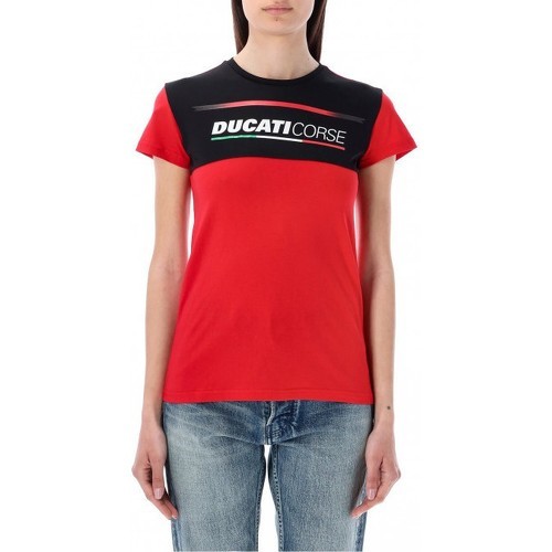 DUCATI CORSE - T Shirt Bicolor Officiel Motogp