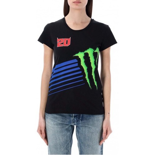 FABIO QUARTARARO FQ20 - T Shirt Fabio Quartararo 20 Dual Big Monster Energy Officiel Motogp