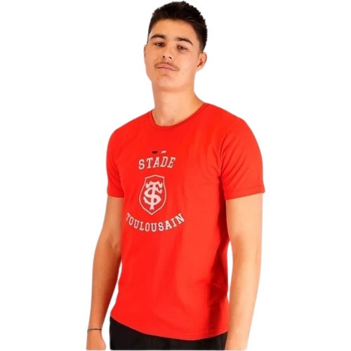 STADE TOULOUSAIN - T-SHIRT HOMME TIGER ROUGE