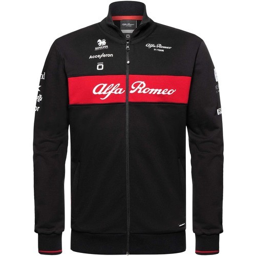 ALFA ROMEO RACING - Sweatshirt Zip Alfa Romeo Orlen Formule 1 Racing Officiel Team F1