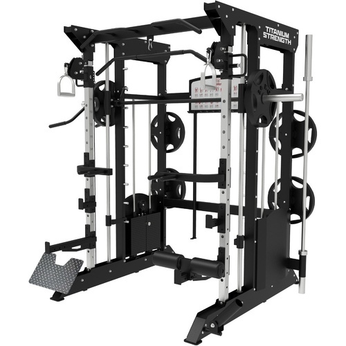 Titanium Strength - Black Series B200 V2 Station de Musculation avec 2 Charges de 100 kg