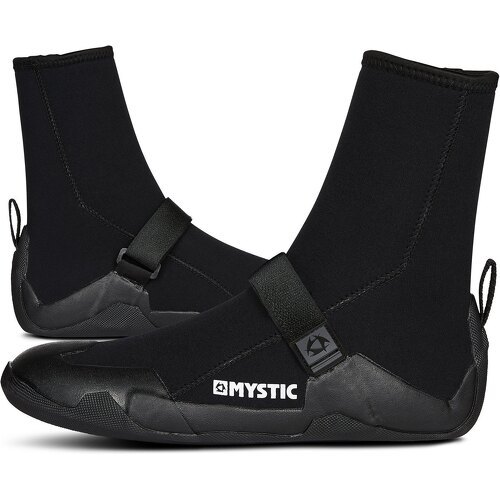 Mystic - 2022 Star 5mm Round Toe Boots - Black