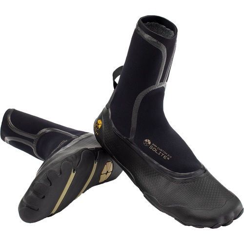 Solite - 2022 Custom 2.0 3mm Wetsuit Boots - Black / Gum