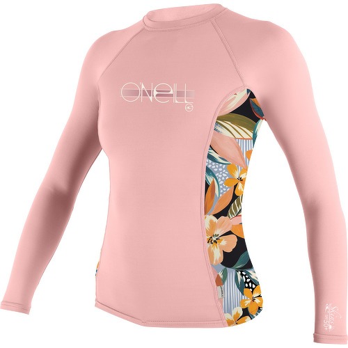 O’NEILL - 2023 Girls Premium Skins Long Sleeve Rash Vest - Peony