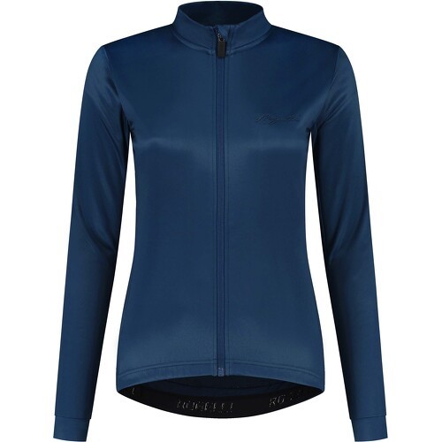 Rogelli - Maillot Manches Longues Velo Core - Femme - Bleu foncé