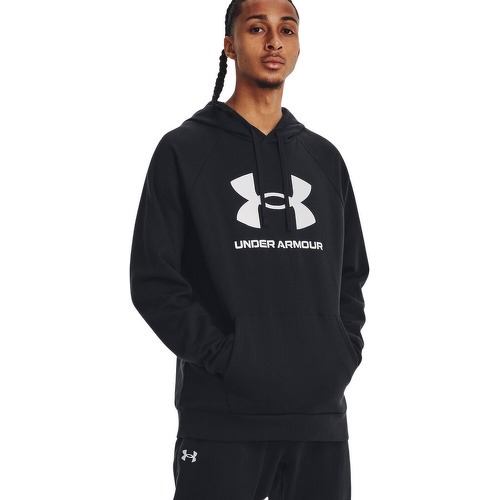 UNDER ARMOUR - SWEAT RIVAL FLEECE NOIR