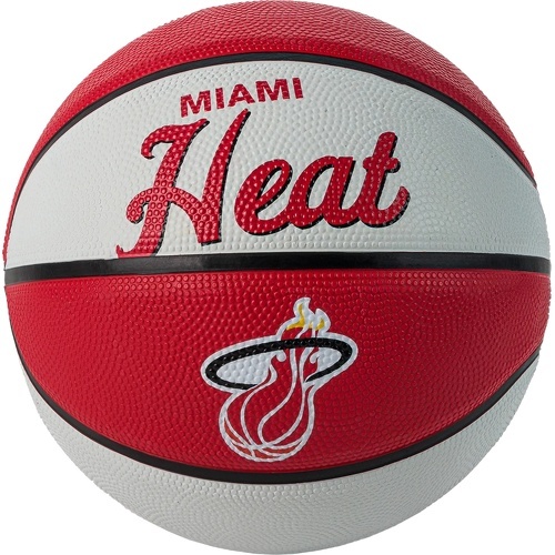 WILSON - Mini Nba Miami Heat Team Retro Exterieur - Ballon de basketball