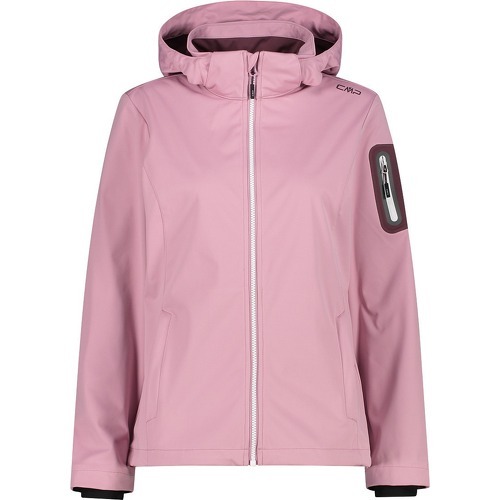 Cmp - Veste imperméable à capuche amovible femme