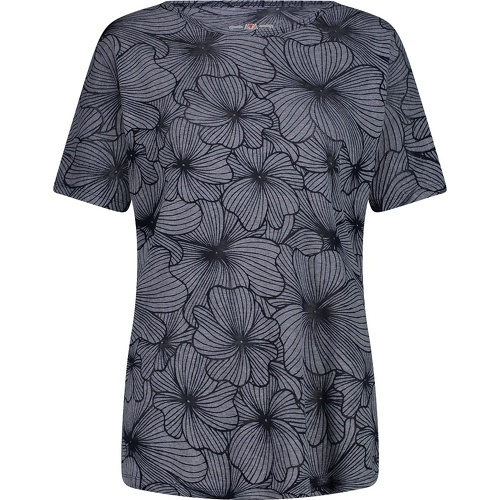 T-shirt fleuri femme