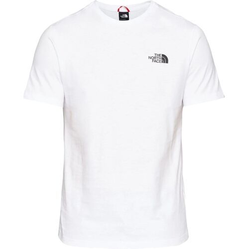 THE NORTH FACE - T Shirt Collage White/Boysenberry